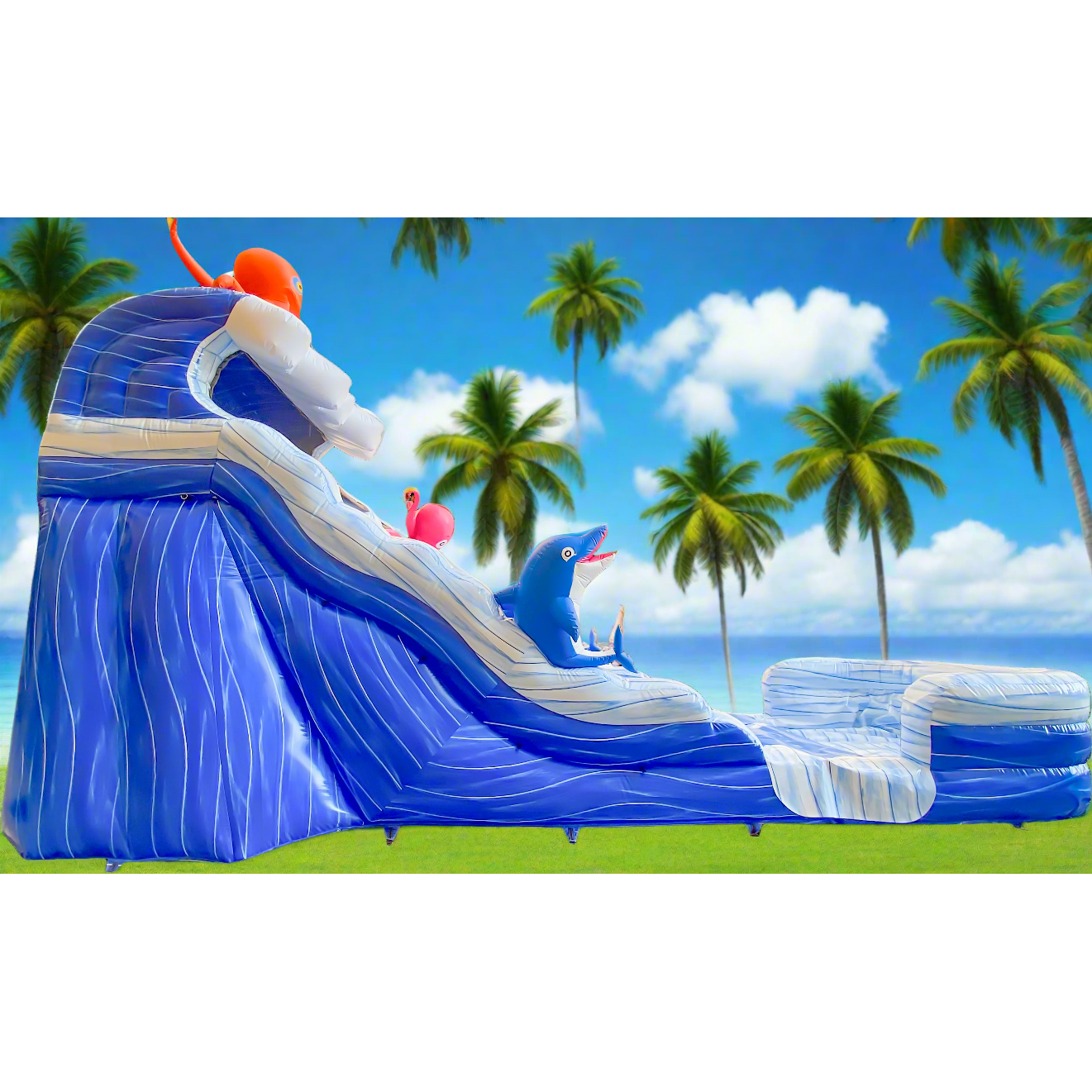 BIG WAVE - 22FT Ocean Adventure Detachable Slide